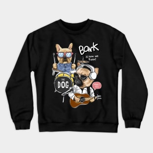 dog music Crewneck Sweatshirt